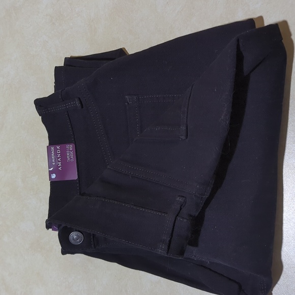 Gloria Vanderbilt Amanda Woman's Black size 6 average - Picture 1 of 8